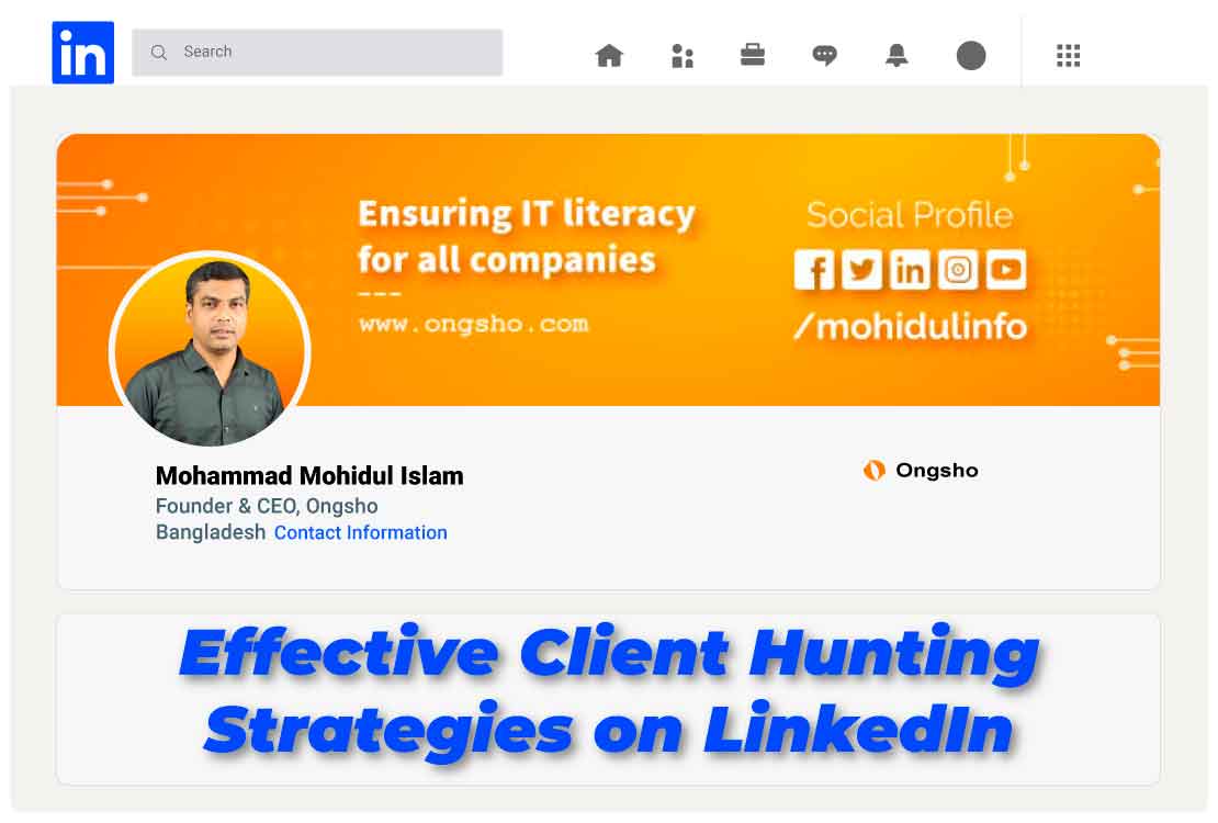 Client Hunting Strategies on LinkedIn