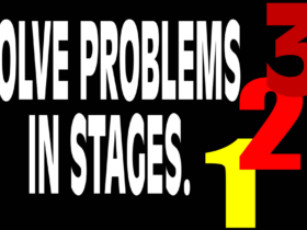 Solve Problems in Stage. One Two than Three