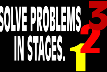 Solve Problems in Stage. One Two than Three